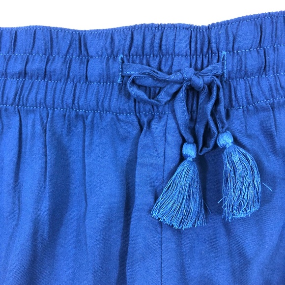 NWT Old Navy Soft PJ Shorts Cobalt Blue - Picture 2 of 5